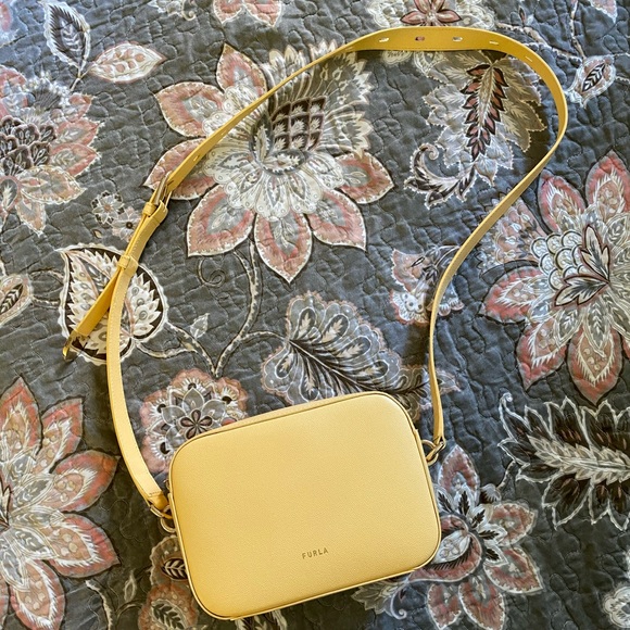 Furla Block Mini Leather Crossbody - Picture 5 of 8